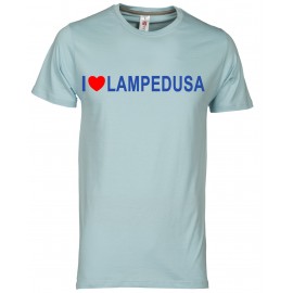 T-shirt uomo acquamarina