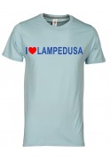T-shirt uomo acquamarina