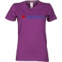 T-shirt donna summer violet