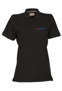 Polo donna nera