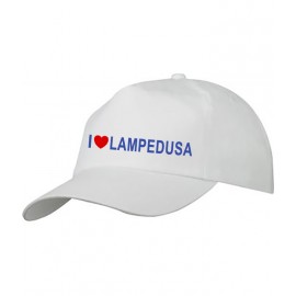 Cappello "I love Lampedusa"